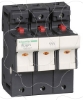 Imagem de TeSyS porta-fusivel 3P 50A - tamanho fusivel 14 x 51 mm