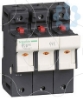 Imagem de TeSyS porta-fusivel 3P 50A - tamanho fusivel 14 x 51 mm