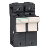 Imagem de TeSyS porta-fusivel 2P 125A - tamanho fusivel 22 x 58 mm
