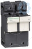 Imagem de TeSyS porta-fusivel 2P 125A - tamanho fusivel 22 x 58 mm