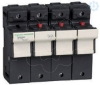 Imagem de TeSyS porta-fusivel 3P N 125A - tamanho fusivel 22 x 58 mm
