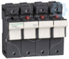 Imagem de TeSyS porta-fusivel 3P N 125A - tamanho fusivel 22 x 58 mm