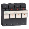 Imagem de TeSyS porta-fusivel 3P N 125A - tamanho fusivel 22 x 58 mm