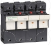 Imagem de TeSyS porta-fusivel 3P N 125A - tamanho fusivel 22 x 58 mm