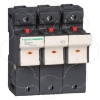 Imagem de TeSyS porta-fusivel 3P 125A - tamanho fusivel 22 x 58 mm