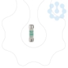 Imagem de TeSys porta-fusivel - cartucho fusivel 8.5 x 31.5 mm - aM 2 A -s/ indicacao