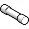 Imagem de TeSys porta-fusivel - cartucho fusivel 10 x 38 mm - aM 0.5 A - s/ indicacao