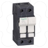 Imagem de TeSyS porta-fusivel 2P 25A - tamanho fusivel 8.5 x 31.5 mm