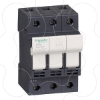 Imagem de TeSyS porta-fusivel 3P 25A - tamanho fusivel 8.5 x 31.5 mm