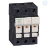Imagem de TeSyS porta-fusivel 3P 25A - tam. fusivel 8.5 x 31.5 mm - ind. fusivel fundido