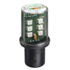 Imagem de Lâmpada led vermelho para sinalização - ba 15d - 24 v