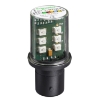 Imagem de Lâmpada led vermelho para sinalização - ba 15d - 24 v