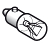 Imagem de Lampada ince escenteescente longa duracao - ba 9s 24v-2w