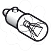 Imagem de Lampada ince escenteescente longa duracao - ba 9s 24v-2w