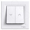 Imagem de Asfora - Interruptor de estores - 10A - Branco