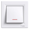 Imagem de Asfora - Interruptor unipolar - luminoso - 10A - Branco
