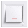 Imagem de Asfora - Interruptor unipolar - luminoso - 10A - Branco
