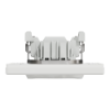 Imagem de Asfora - Interruptor unipolar - luminoso - 10A - Branco