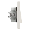 Imagem de Asfora - Interruptor unipolar - luminoso - 10A - Creme