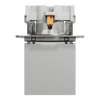Imagem de Asfora - Tomada 2P+T com tampa e obturadores - 16A - IP21 - Aluminio