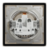 Imagem de Asfora - Tomada 2P+T com tampa e obturadores - 16A - IP44 - Creme
