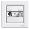 Imagem de Asfora - Tomada TV/SAT terminal - 1db - Branco