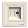 Imagem de Asfora - Tomada RJ45 categoria 5e UTP - Creme