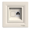 Imagem de Asfora - Tomada RJ45 categoria 5e UTP - Creme