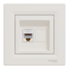 Imagem de Asfora - Tomada RJ45 categoria 5e UTP - Creme
