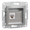 Imagem de Asfora - Tomada RJ45 categoria 5e UTP - Aluminio