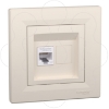 Imagem de Asfora - Tomada RJ45 categoria 6 UTP - Creme