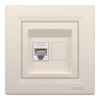 Imagem de Asfora - Tomada RJ45 categoria 6 UTP - Creme