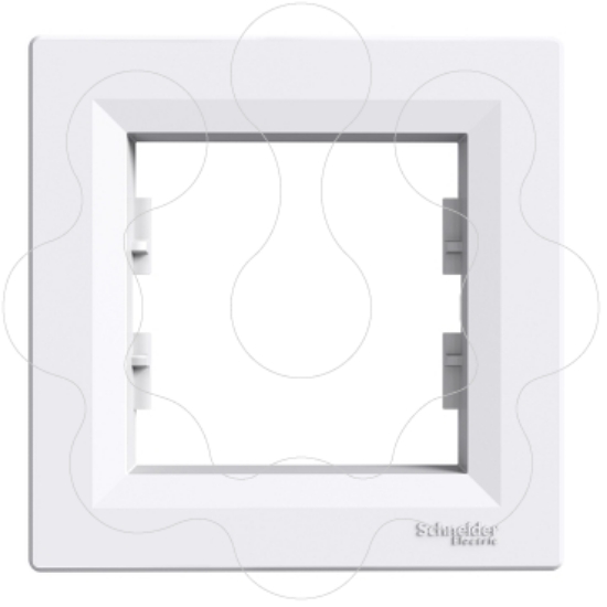 Imagem de Asfora - Quadro simples - Branco