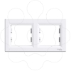 Imagem de Asfora - Quadro horizontal 2 elementos - Branco