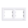 Imagem de Asfora - Quadro horizontal 2 elementos - Branco