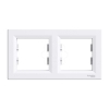 Imagem de Asfora - Quadro horizontal 2 elementos - Branco
