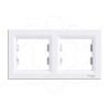 Imagem de Asfora - Quadro horizontal 2 elementos - Branco