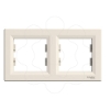 Imagem de Asfora - Quadro horizontal 2 elementos - Creme