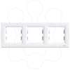 Imagem de Asfora - Quadro horizontal 3 elementos - Branco