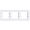 Imagem de Asfora - Quadro horizontal 3 elementos - Branco