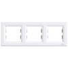 Imagem de Asfora - Quadro horizontal 3 elementos - Branco