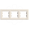 Imagem de Asfora - Quadro horizontal 3 elementos - Creme