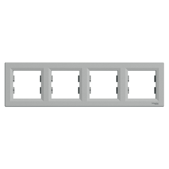 Imagem de Asfora - Quadro horizontal 4 elementos - Aluminio