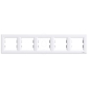 Imagem de Asfora - Quadro horizontal 5 elementos - Branco