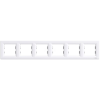 Imagem de Asfora - Quadro horizontal 6 elementos - Branco