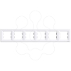 Imagem de Asfora - Quadro horizontal 6 elementos - Branco