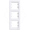 Imagem de Asfora - Quadro vertical 3 elementos - Branco