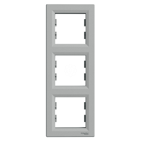 Imagem de Asfora - Quadro vertical 3 elementos - Aluminio