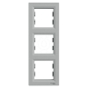 Imagem de Asfora - Quadro vertical 3 elementos - Aluminio