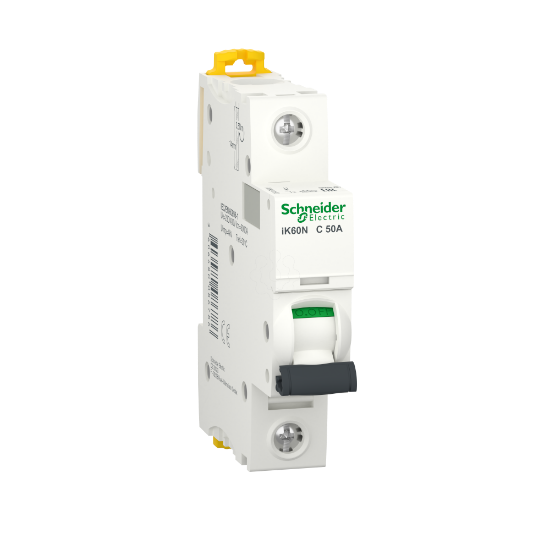 Imagem de Acti9 iK60N   Disjuntor   1P   50A   Curva C   6000A IEC 60898 1